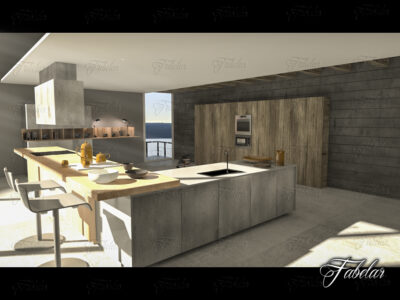 Kitchen 10 – 3D model