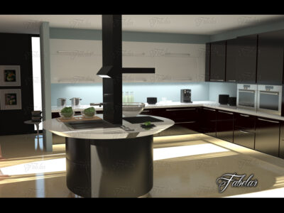 Kitchen 14 – 3D model