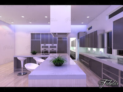 Kitchen 17 – 3D model