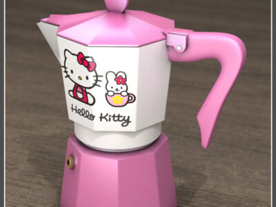 Hello Kitty moka 2 – 3D model