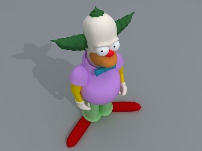 Krusty – 3D model