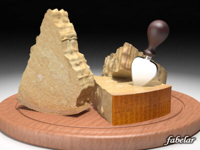 Parmigiano Reggiano – 3D model