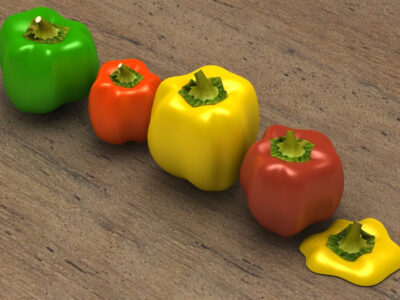 Peppers – 3D model