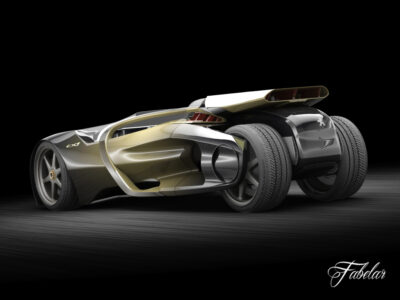Peugeot EX-1 concept – 3D model