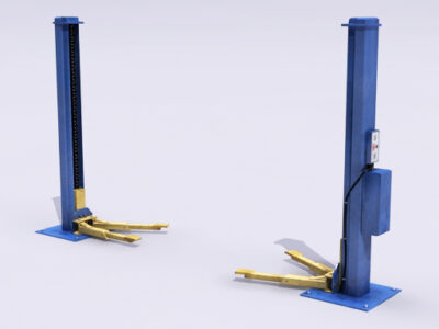 2 post lift – 3D model