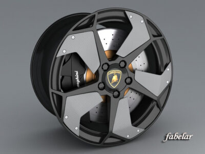 Lamborghini Reventon rim – 3D model