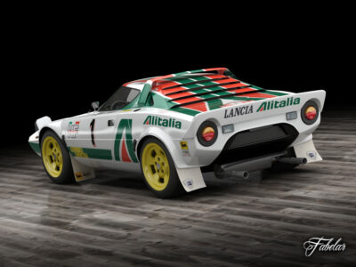 Lancia Stratos – 3D model