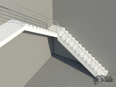 Stair L FREE- 3D model