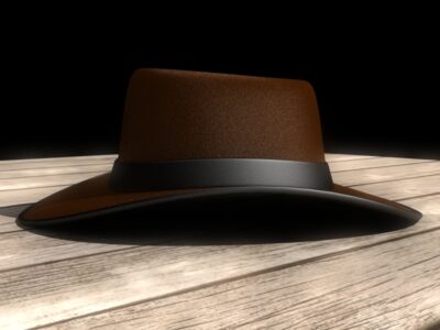 Stetson hat – 3D model