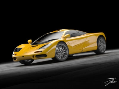 McLaren F1 – 3D model