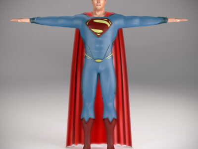 Superman – 3D model