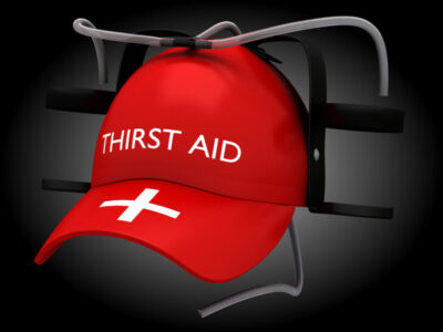 Thirst aid cap – 3D model